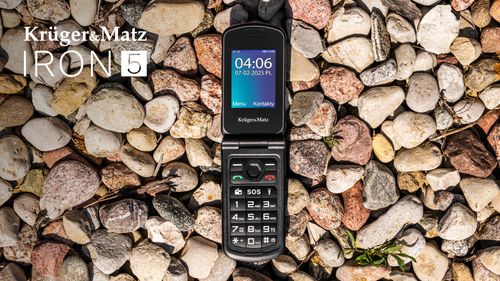 Telefon Kruger&Matz IRON 5 Flip 4G Bluetooth Dual SIM na Arena.pl