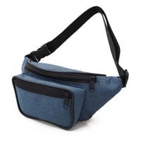 NERKA saszetka biodrówka torebka damska polska N061 jeansowa