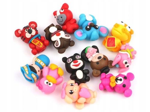 2x Magiczna Plastelina PIANKOLINA MASA POLIMEROWA 24SZT +WALIZKA +AKCESORIA na Arena.pl