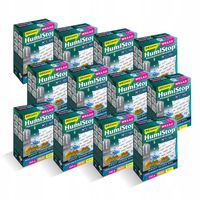 MEGA zestaw WKŁADY HUMISTOP POCHŁANIACZ WILGOCI Atest PZH Polski 10+2