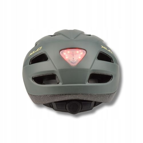 Kask rowerowy MTB / CITY / Cross 53-60cm + wbud. światło LED XLC BH-C32 241 na Arena.pl