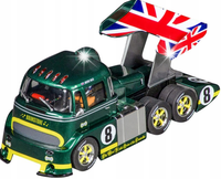 CARRERA DIGITAL 132 RACETRUCK CABOVER BRITISH No.8