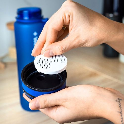 Butelka filtrująca Wessper 1L motywacyjna ustnik + filtr | Bidon na na Arena.pl