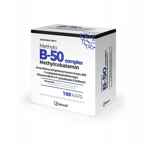 Laborell Methylo B-50 Complex 100 kapsułek na Arena.pl