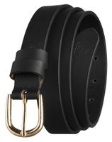 pasek damski 2,5cm ptn ltp-23-115-3216 black-gold