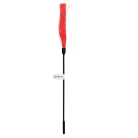 sportsheets s&m rubber tickler red bat lateksowy 40 cm czerwony