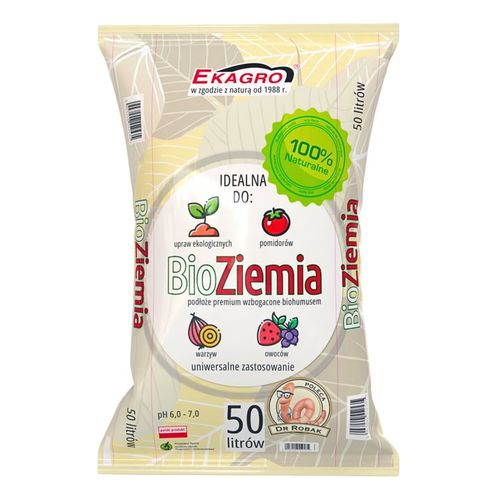 Bio Ziemia Uniwersalna do kwiatów warzyw z Nawozem Podłoże Kompostowe na Arena.pl