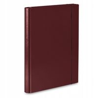 teczka skrz. z gumką fck czekoladowa a"12 4cm 0201