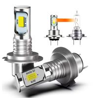 2x Żarówki LED H7 komplet Mocne 8000 LM 6500K LED 1:1 80W Canbus +250%