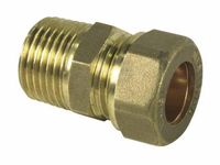 złączka mosiężna 1/2'*15mm zaciskowa - dj500-1/2*15