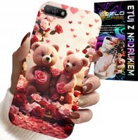 ETUI DO HUAWEI Y6 2018 - MISIE, LOVE YOU, SERCA WIELE WZORÓW CASE