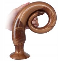 Korek Analny Duży z Przyssawką Dildo Analne Sex Gadżet Erotyczny dla Par