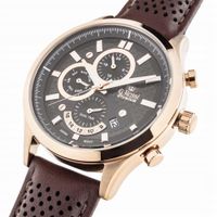 Zegarek męski G. Rossi PREMIUM skórzany - z multi-datownikiem +GRAWER