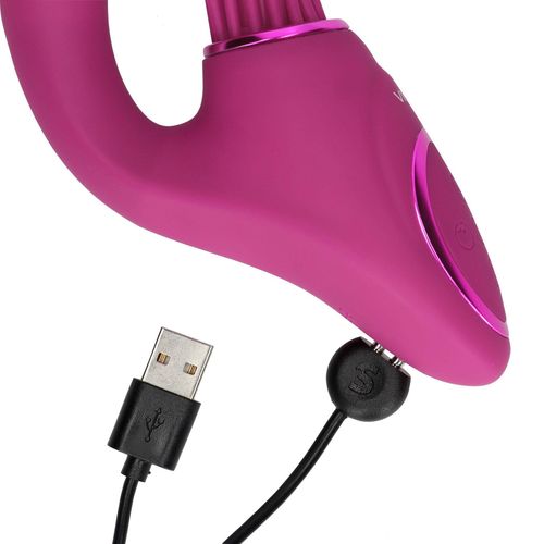 Gen - Rechargeable Triple Action G-Spot Vibrator With Pulse Wave na Arena.pl