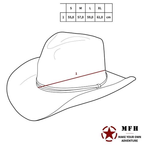 Kapelusz Bush Hat flecktarn MFH 61 cm na Arena.pl