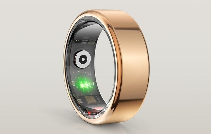 Smartring Colmi R02 19.8mm Smart Ring Roz. 10 Ip68 Monitor Snu Złoty zdjęcie 13