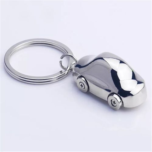 Brelok Samochodzik Cars Srebrny Tuning Ozdoba Breloczek do kluczy Zawieszka na Arena.pl