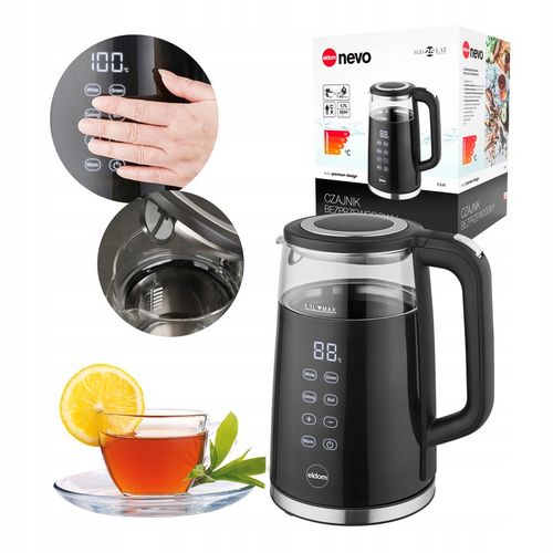 Czajnik elektryczny ELDOM C530 REGULACJA TEMPERATURY 1,7L DOTYKOWY PANEL na Arena.pl