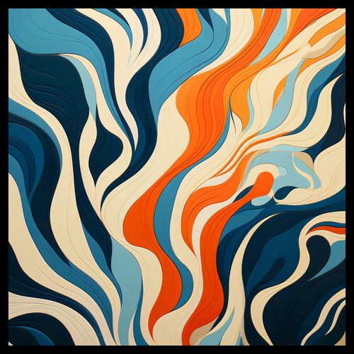 Plakat 40x40cm Oceaniczne Fale na Arena.pl