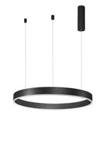 Wisząca lampa pokojowa Jaca minimalistyczna LED 40W 3000K czarna
