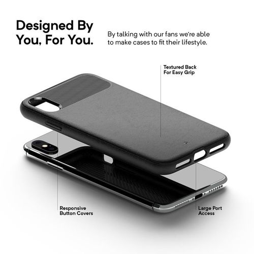 Caseology Vault Case - Etui iPhone Xs Max (Black) na Arena.pl