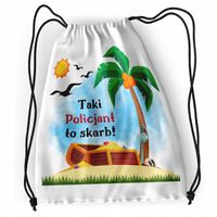Plecak Dla Policjanta Sportowy Szkolny Worek Torba Z Nadrukiem Ze Zdjęciem