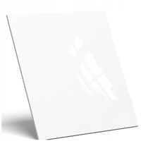GRES BIAŁE PŁYTKI PODŁOGOWE ŁAZIENKOWE KUCHENNE TORONTO WHITE 60x60 POŁYSK