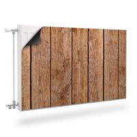 Osłona Magnetyczna Na Grzejnik Stare DESKI Imitacja Drewna 90cm x 60cm