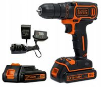 Wkrętarka akumulatorowa 18V 1,5Ah 30Nm ład Black Decker BDCDC18