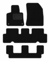 Dywaniki welurowe do: Citroen C4 Grand Spacetourer 2013-2021 czarne