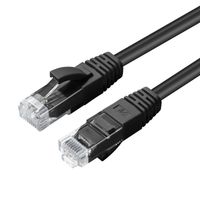 MicroConnect U/UTP CAT6 30M Black LSZH