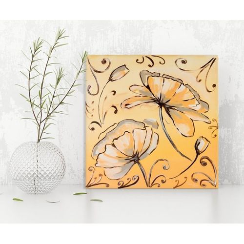 Obraz na płótnie - Canvas, Kwiaty 2 80x80 na Arena.pl