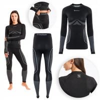 Komplet bielizny termoaktywnej damskiej OneTeam Achill W Set bezszwowy