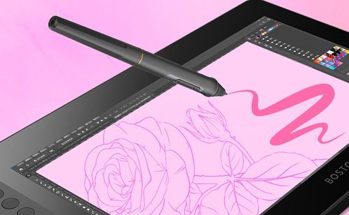 PROFESJONALNY Tablet graficzny BOSTO DOTYK buttons na Arena.pl