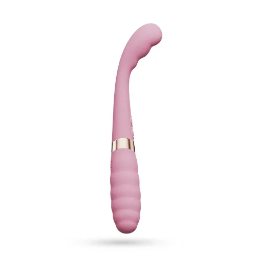 crushious pixie rożowy - elastyczny podwojny wibrator usb 20cm na Arena.pl