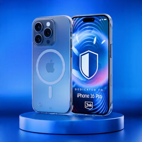Ultralekkie etui na Apple iPhone 16 Pro - 3mk Just20g MagCase na Arena.pl