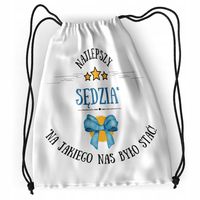 Plecak Dla Sędziego Sportowy Szkolny Worek Torba Z Nadrukiem Ze Zdjęciem