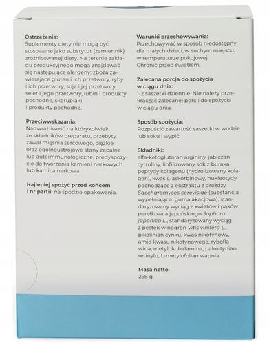 VISANTO NITROXIL WITAMINY NUKLEOTYDY MIKROKRĄŻENIE na Arena.pl