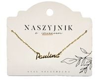 Naszyjnik z imieniem Paulina
