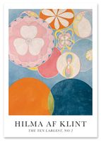 Plakat Hilma af Klint The ten largest no. 2 50x70 cm