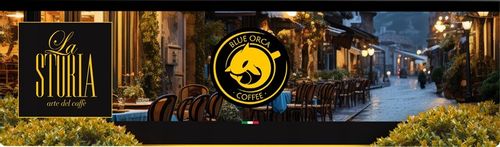 Kawa LA STORIA SELLEZIONE SPECIALE 1kg ŚWIEŻO PALONA 100% ARABICA-BLUE ORCA na Arena.pl