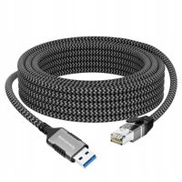 Karta sieciowa USB-A 3.0 - RJ45 3m 1Gbps Spacetronik Gigabit kabel adapter