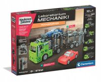 Klocki Laboratorium Mechaniki Transporter Język Polski Clementoni 50249