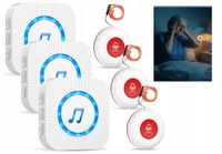 Przycisk Alarmowy Dla Seniora Dzwonek Bezprzewodowy Przywoławczy Chorych