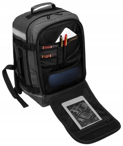 Plecak podróżny kabinowy podręczny pojemny do samolotu Wizzair 40x25x20 na Arena.pl