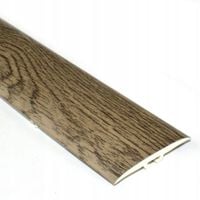 LISTWA PROGOWA DYLATACYJNA 30mm PVC DĄB 3P 1m