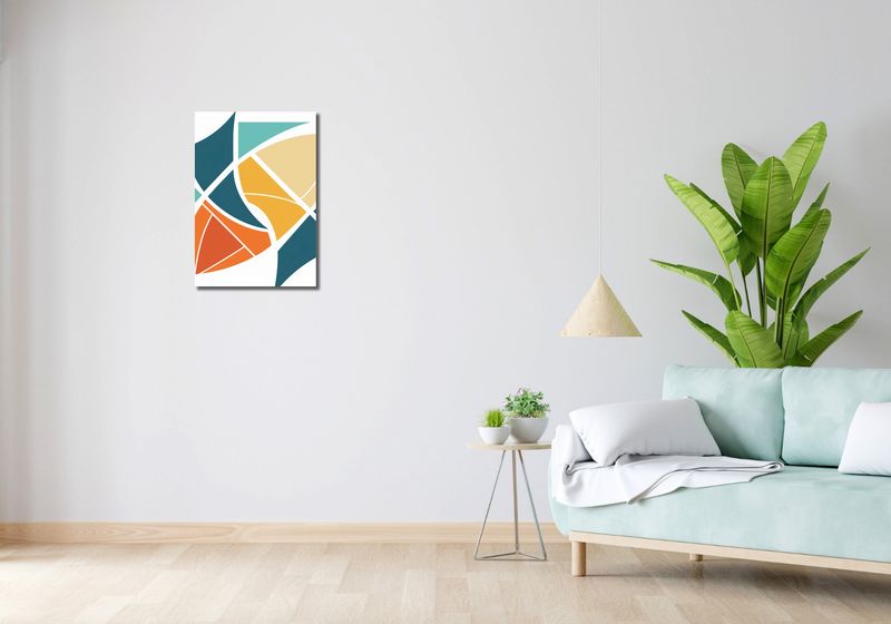 Obraz 40x60cm Geometria Wiatru zdjęcie 2