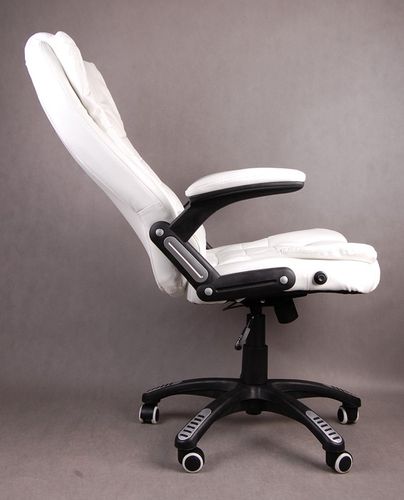 Fotel biurowy GIOSEDIO biały, model BSB002 na Arena.pl