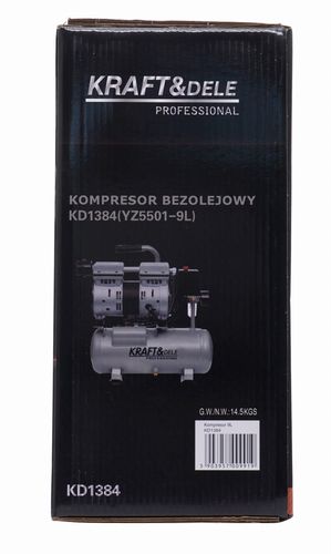 kompresor bezolejowy 9l 550w kd1384 na Arena.pl