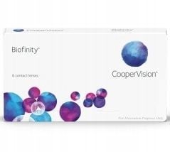 Soczewki miesięczne Biofinity, 3 szt. -4.00 na Arena.pl